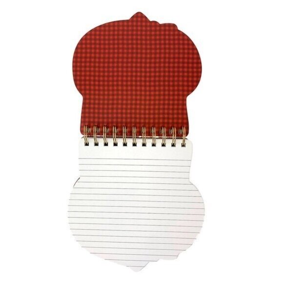 Punch Studio Gingerbread Cat Spiral Notebook Stationary Gift Christmas Holiday - Picture 4 of 4